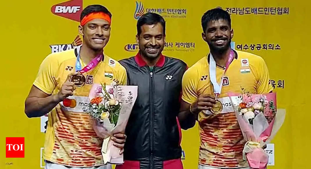 SatwikChirag pair clinches Korea Open title, their fourth of the year