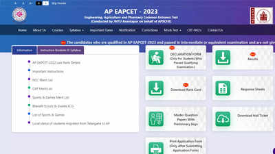 AP EAMCET EAPCET Counselling 2023 registration begins apply here