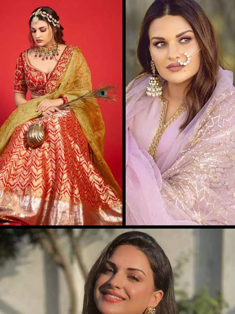 Himanshi Khurana And Her Love For Ethnic Wear Times Of India 