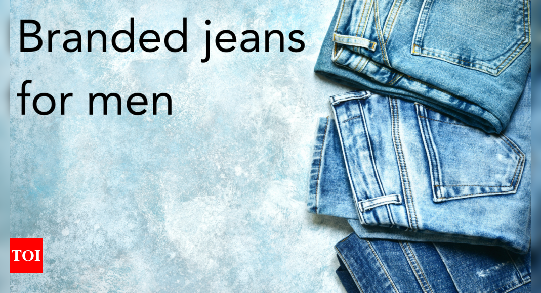 Branded jeans for men from top brands like Levis Pepe and more   Times  of India