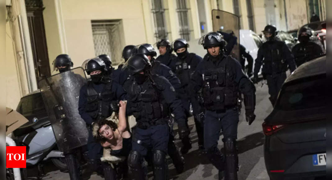 New tensions in France after policeman jailed over violence – Times of India