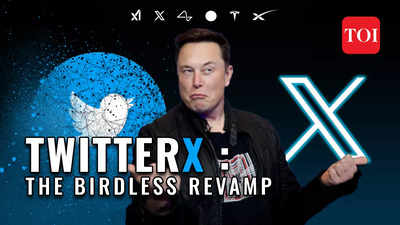 Elon Musk reveals new 'X' logo to replace Twitter's blue bird