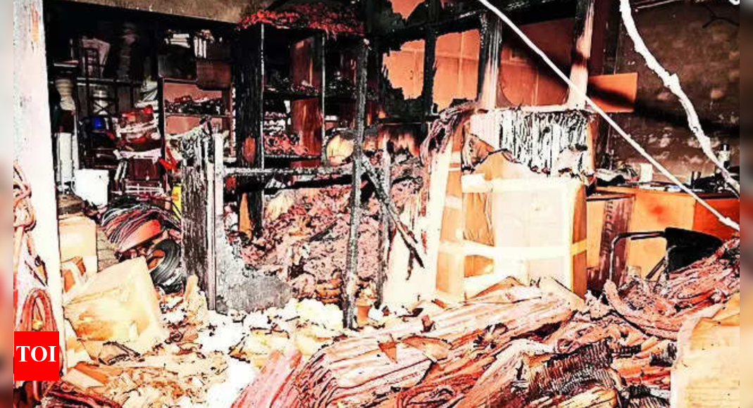 Fire kills 2 teens, injures 3 packing material in Industrial Area