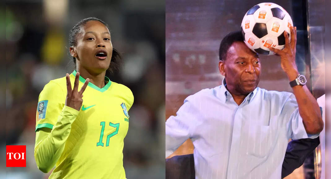 FIFA Women’S World Cup: Brazil’s Ary Borges outdoes Pele and Ronaldinho with a World Cup hat-trick | Football News – Times of India