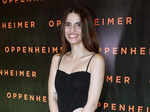 ​Aahana Kumra, Riteish Deshmukh, Genelia D'Souza attend Oppenheimer's screening in Mumbai​