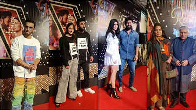 Ranveer Singh, Alia Bhatt, Ranbir Kapoor, Vicky Kaushal, Katrina Kaif: Celebs attend Rocky Aur Rani Kii Prem Kahaani screening
