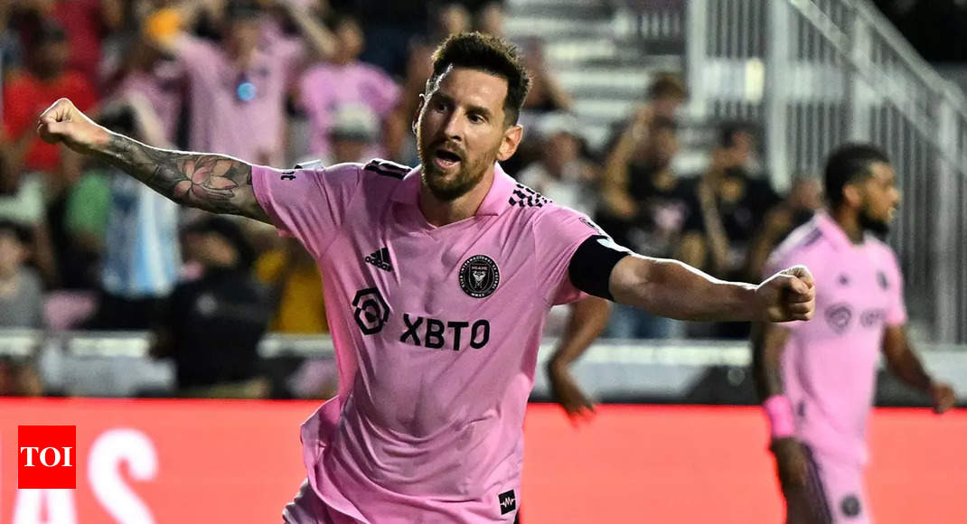 Leagues Cup » acutalités » Messi scores twice as Miami crush Atlanta