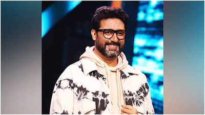 Abhishek Bachchan shares a glimpse of his look in 'Ghoomer'