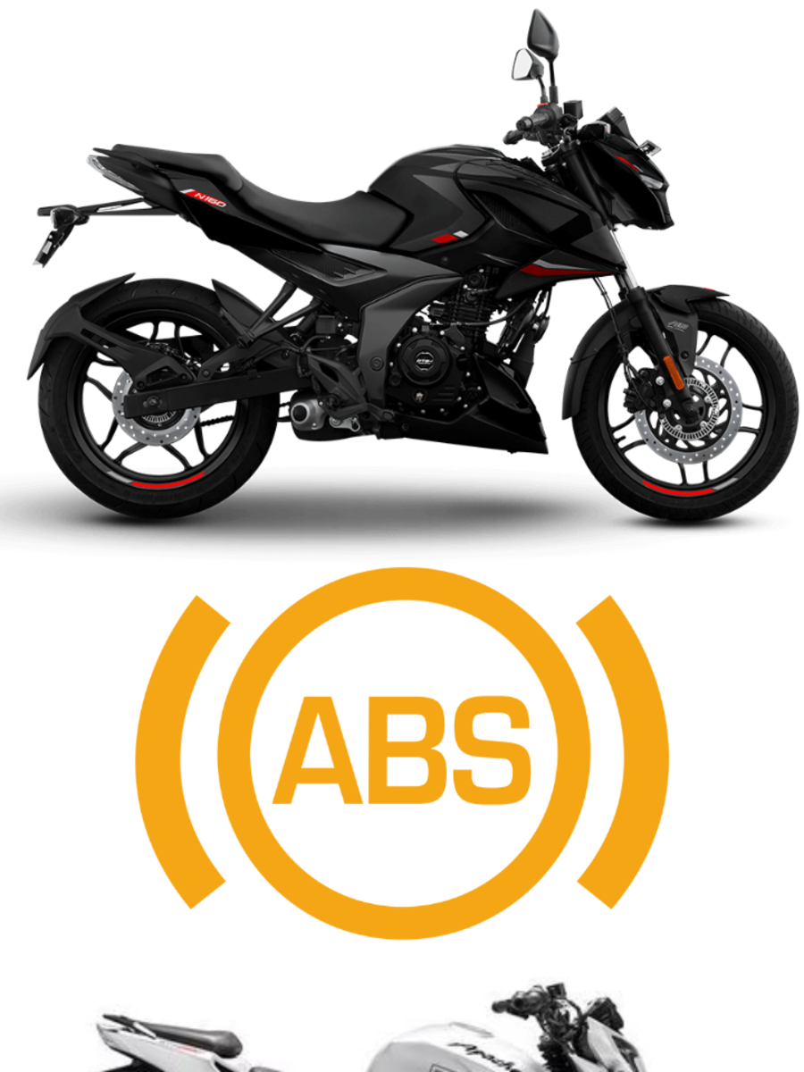 Affordable bikes in India with dual channel ABS Bajaj Pulsar to