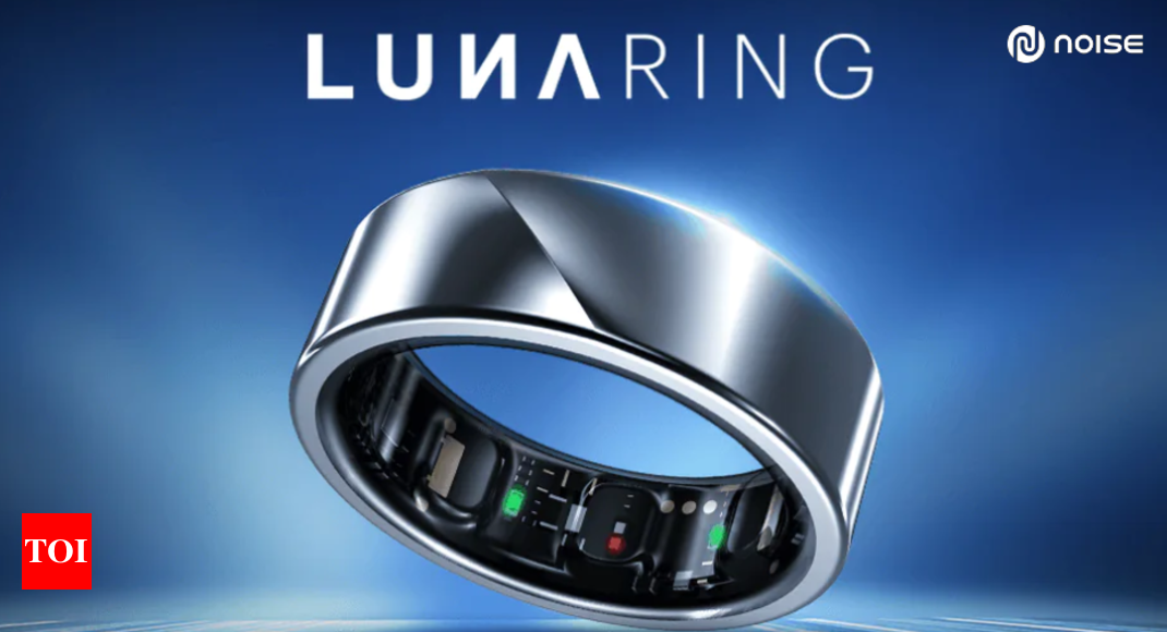 Noise Luna: Noise launches first smart ring Luna: Here's what it offers and  how to purchase it - Times of India