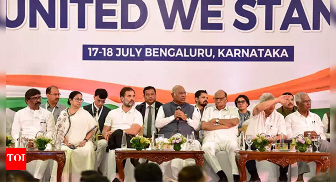 Why INDIA has set alarm bells ringing in BJP India News Times of India