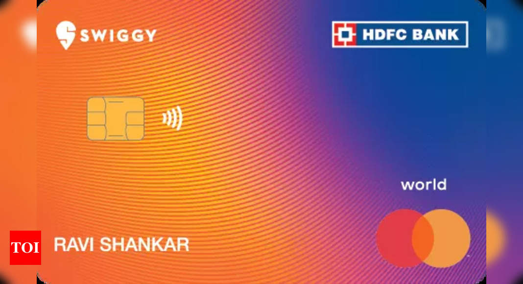 Swiggy HDFC Bank Card: Swiggy HDFC Bank card launched: Benefits, how to apply and more – Times of India