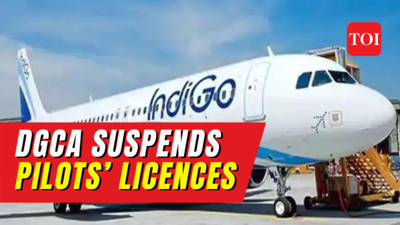 DGCA suspends Indigo pilots' licences for tail strike during landing