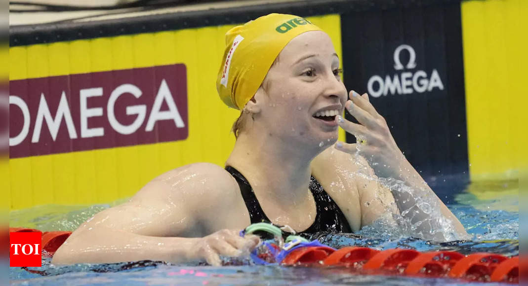 Mollie O’Callaghan smashes 14-year-old 200m freestyle record to win gold at worlds | More sports News – Times of India