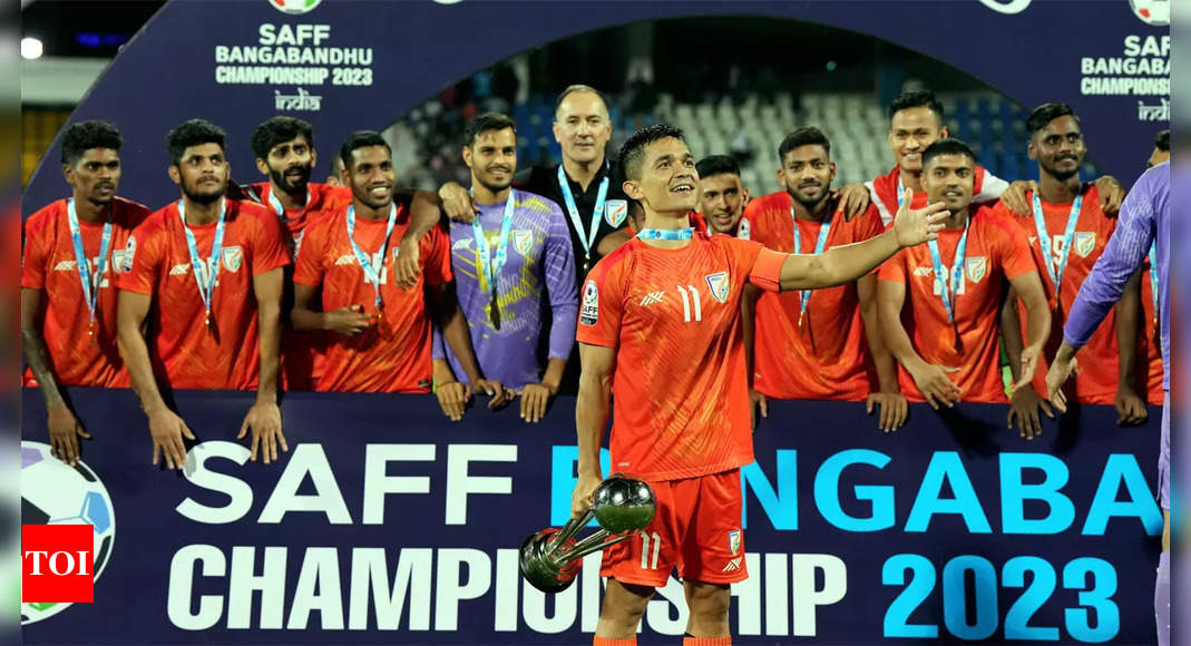 Sports Ministry clears participation of Indian men’s and women’s football teams for Asian Games | Football News – Times of India