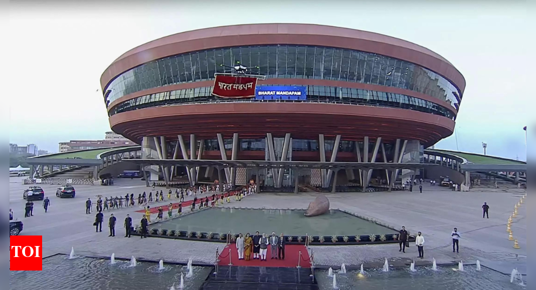 PM Narendra Modi opens IECC complex at Pragati Maidan in Delhi, names it Bharat Mandapam: Key points | Delhi News