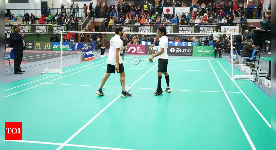 Shuttlers Pramod Bhagat, Sukant Kadam qualify for Asian Para Games | Badminton News – Times of India
