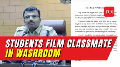 Three students of Udupi Medical college allegedly film classmate in washroom, Multiple FIRs registered