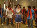 Sambhavna on sets: 'Andha Kanoon'