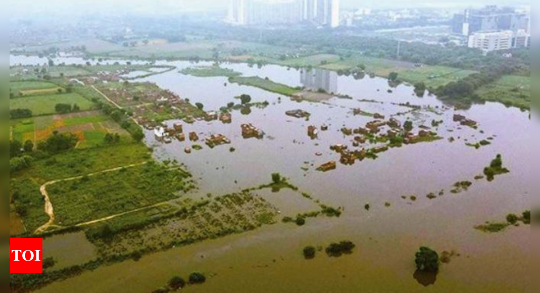 Noida Floods: Hindon water level rises again, rains complicates relief ...