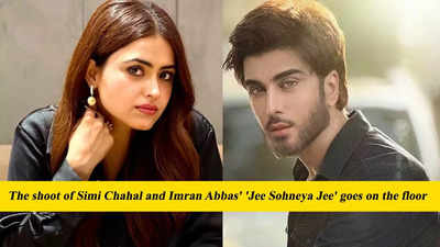 The shoot of Simi Chahal and Imran Abbas' 'Jee Sohneya Jee' goes on the floor