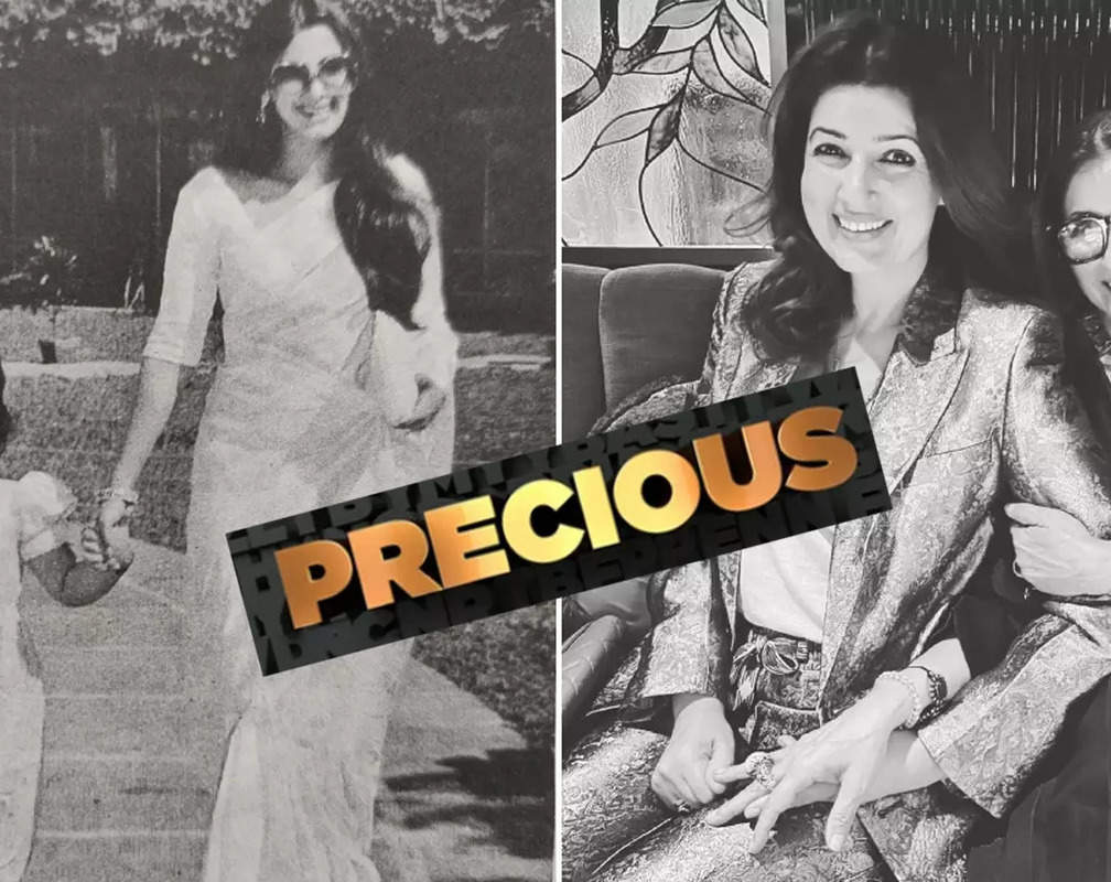 
Twinkle Khanna shares old 'precious' pictures with her mother Dimple Kapadia; jokes that 'Forty years later, I am still her bodyguard'
