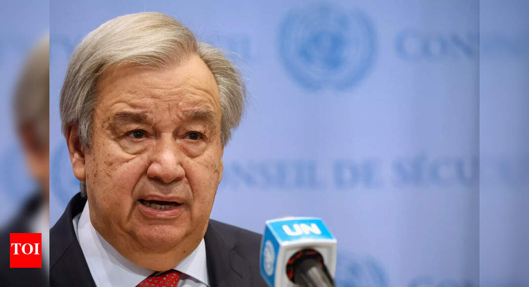 UN chief warns 'era of global boiling' has arrived - Times of India