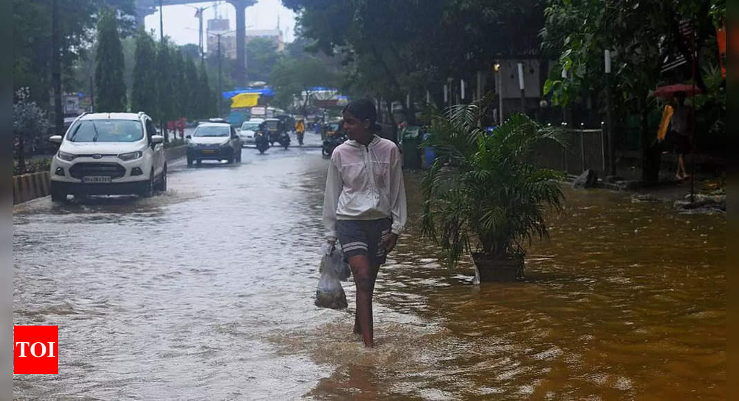 Red alert stays as rains continue to pound Mumbai - IndiaTimes