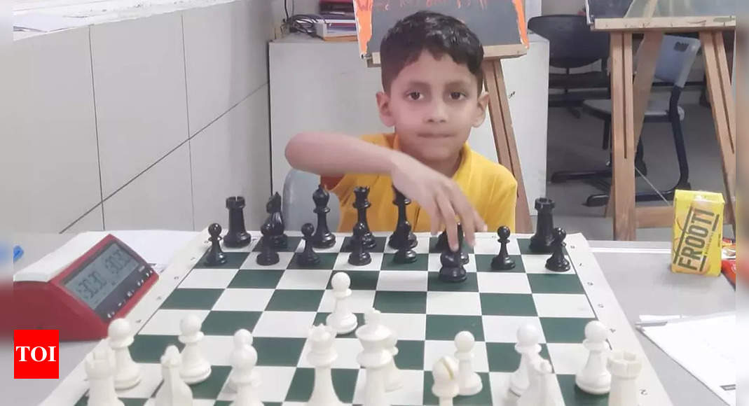 India’s 5-year old Tejas Tiwari is world’s youngest player with FIDE rating | Chess News – Times of India