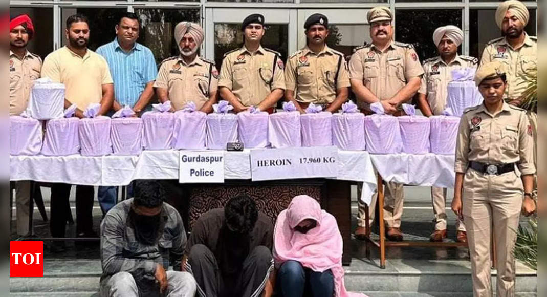 Punjab police unearth international drug racket; heroin worth Rs 90 ...