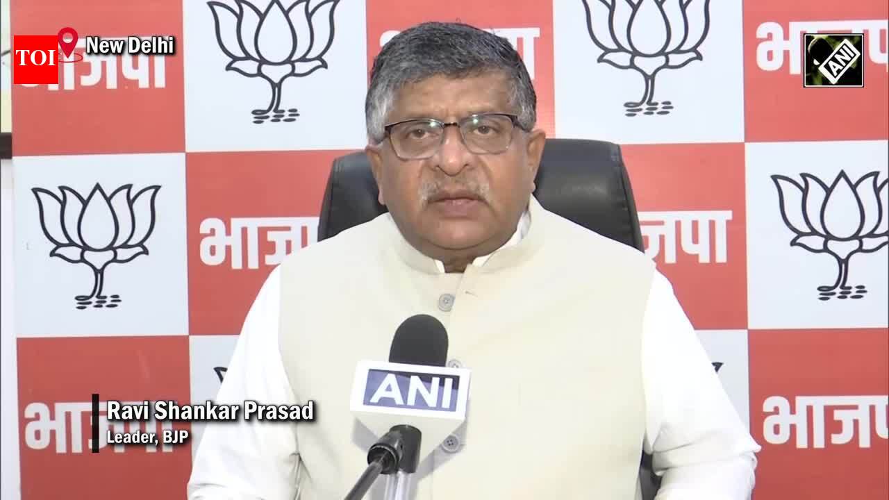 bihar: Ravi Shankar Prasad demands strict action against police ...