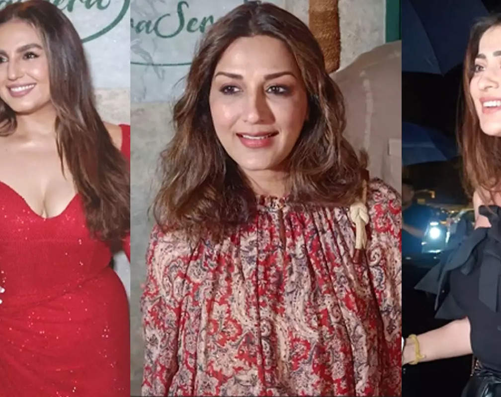 
#CelebrityEvenings: From Huma Qureshi to Sonali Bendre, Bollywood celebs spotted in Mumbai
