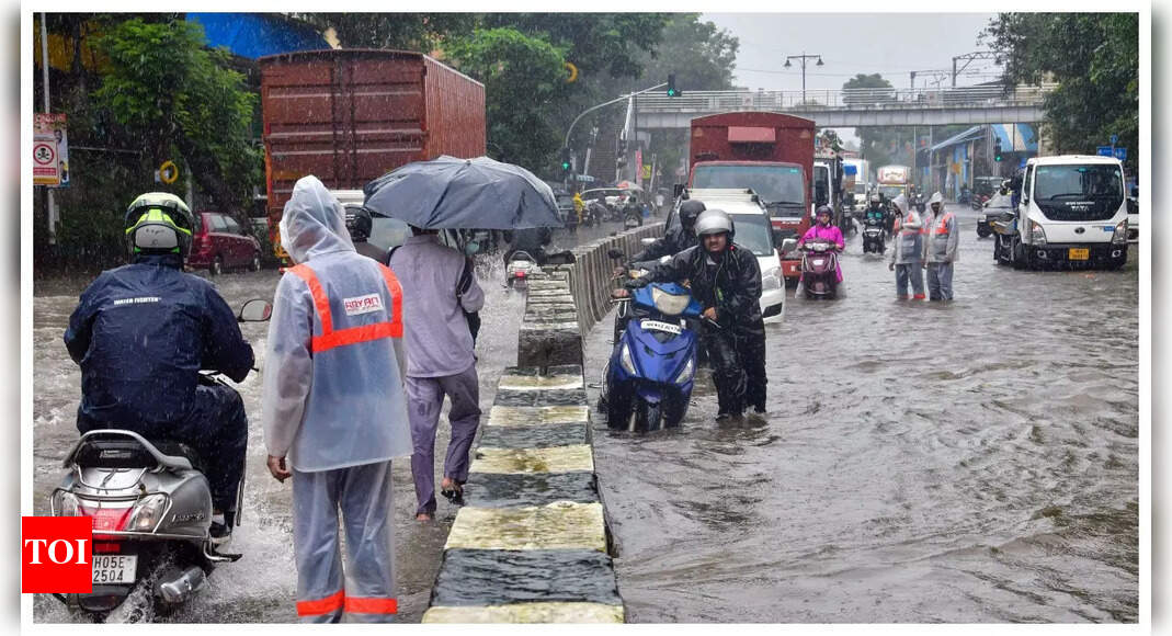 Mumbai Floods Mumbai areas flooded in another day of tripledigit