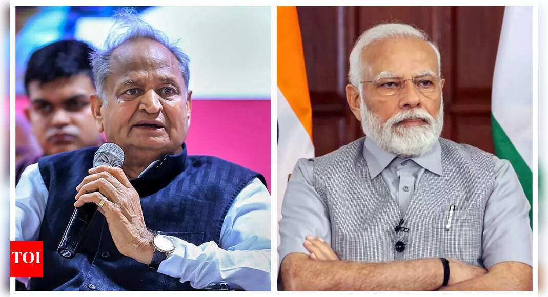 PM Modi in Rajasthan Ashok Gehlot, PMO spar over 'missing' invite for