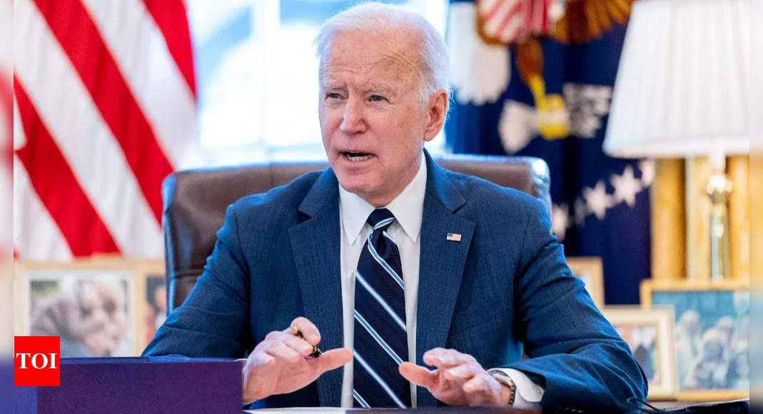 Biden orders US to share Russia war crimes evidence with ICC – Times of India