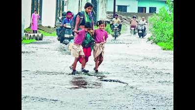 City receives 164mm rain in 24 hrs, highest in Vidarbha for the day