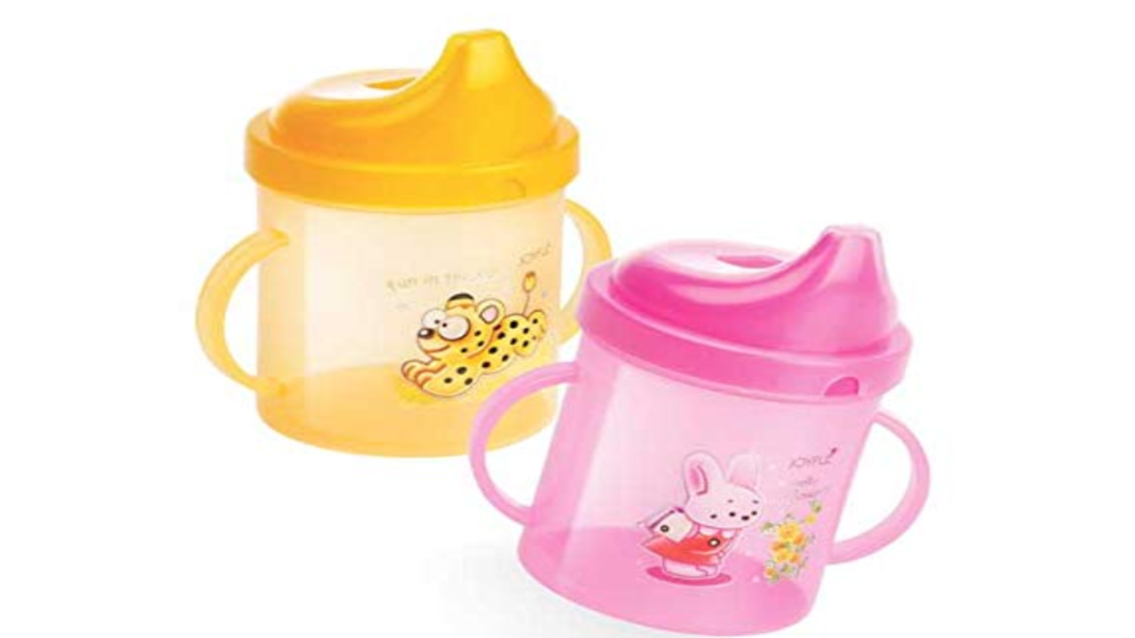 LuvLap Baby Sipper Cup Sipper Bottle Baby Cup & Straw Sipper Cup Mug Set Of  1