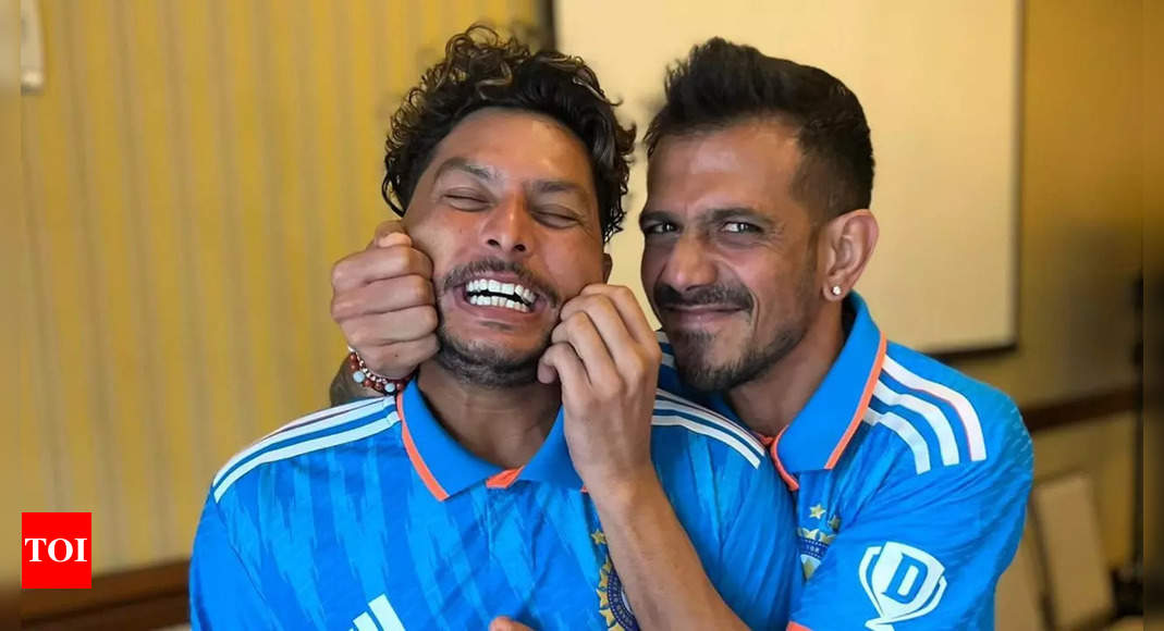 Competitors but friends: Kuldeep Yadav says he and Yuzvendra Chahal have a good understanding | Cricket News – Times of India