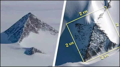 Pyramid-like mountain discovered in Antarctica revealed to be a natural formation