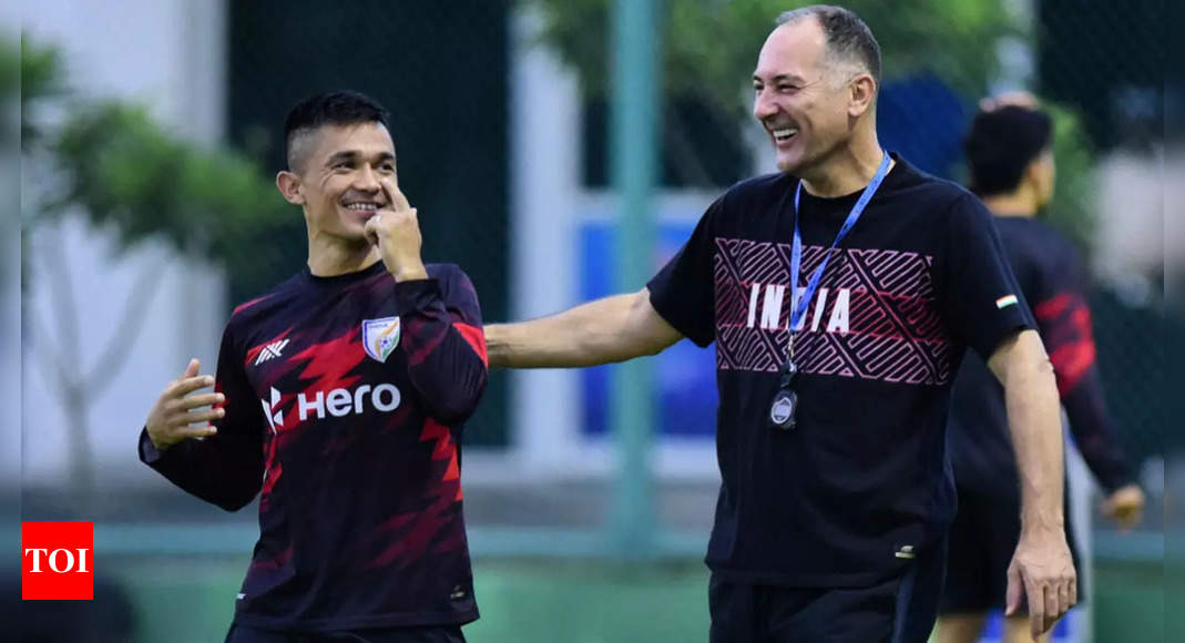 With Sunil Chhetri and Igor Stimac at helm, AIFF hoping for strong show in Asian Games | Football News – Times of India
