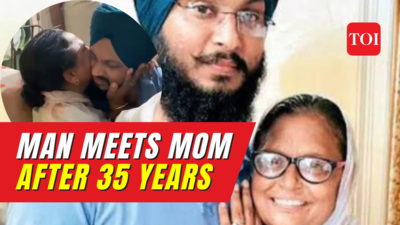 Mother-Son Emotional Reunion: Man finds long-lost mom during flood rescue operations in Patiala