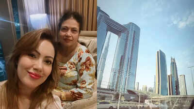 Taarak's Munmun Dutta surprises her mother with her first international
