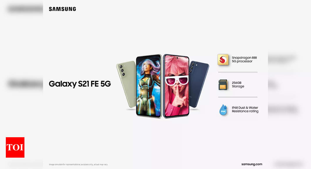 Samsung Galaxy S21 FE 5G launched with Snapdragon 888 5g! Here's what makes  it an exciting fusion of affordability and flagship features - Times of  India