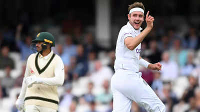 Stuart Broad becomes first England bowler to claim 150 Ashes wickets
