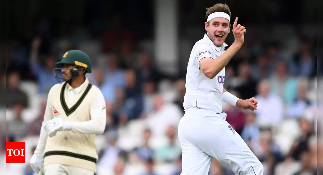 England Cricket Team: Stuart Broad becomes first England bowler to claim 150 Ashes wickets | Cricket News – Times of India
