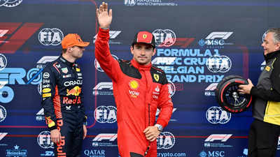 F1: Leclerc starts from pole at Belgian Grand Prix after Verstappen penalty