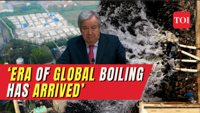 UN Chief Antonio Guterres Declares after Hottest July: "Global warming era over; global boiling era begins"