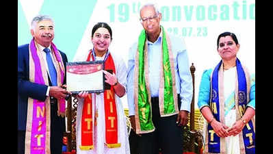 Students conferred degrees at NIT-Trichy