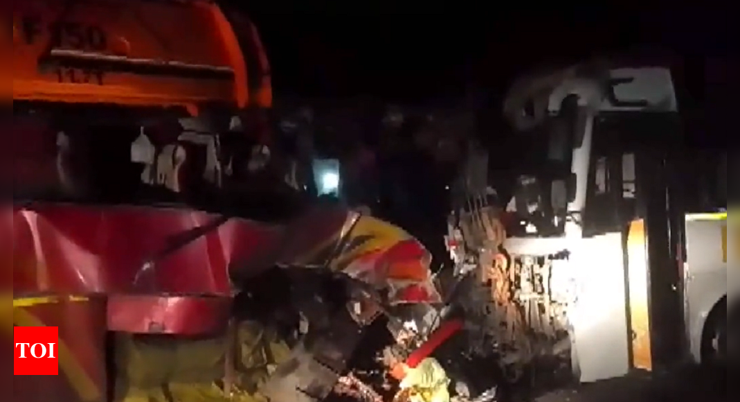 Maharashtra Bus Accident Six Killed 21 Injured As Two Buses Collide In Maharashtra S Buldhana