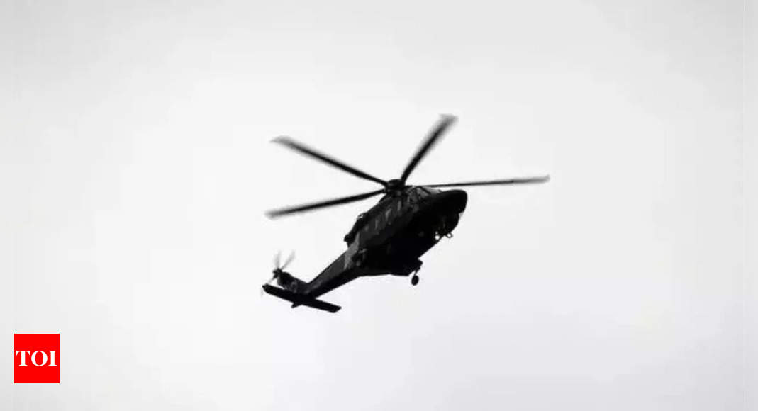 Coast: Chopper crash pauses Australia-US military exercise, four missing – Times of India